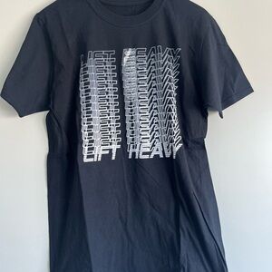 Bacon and barbells. T